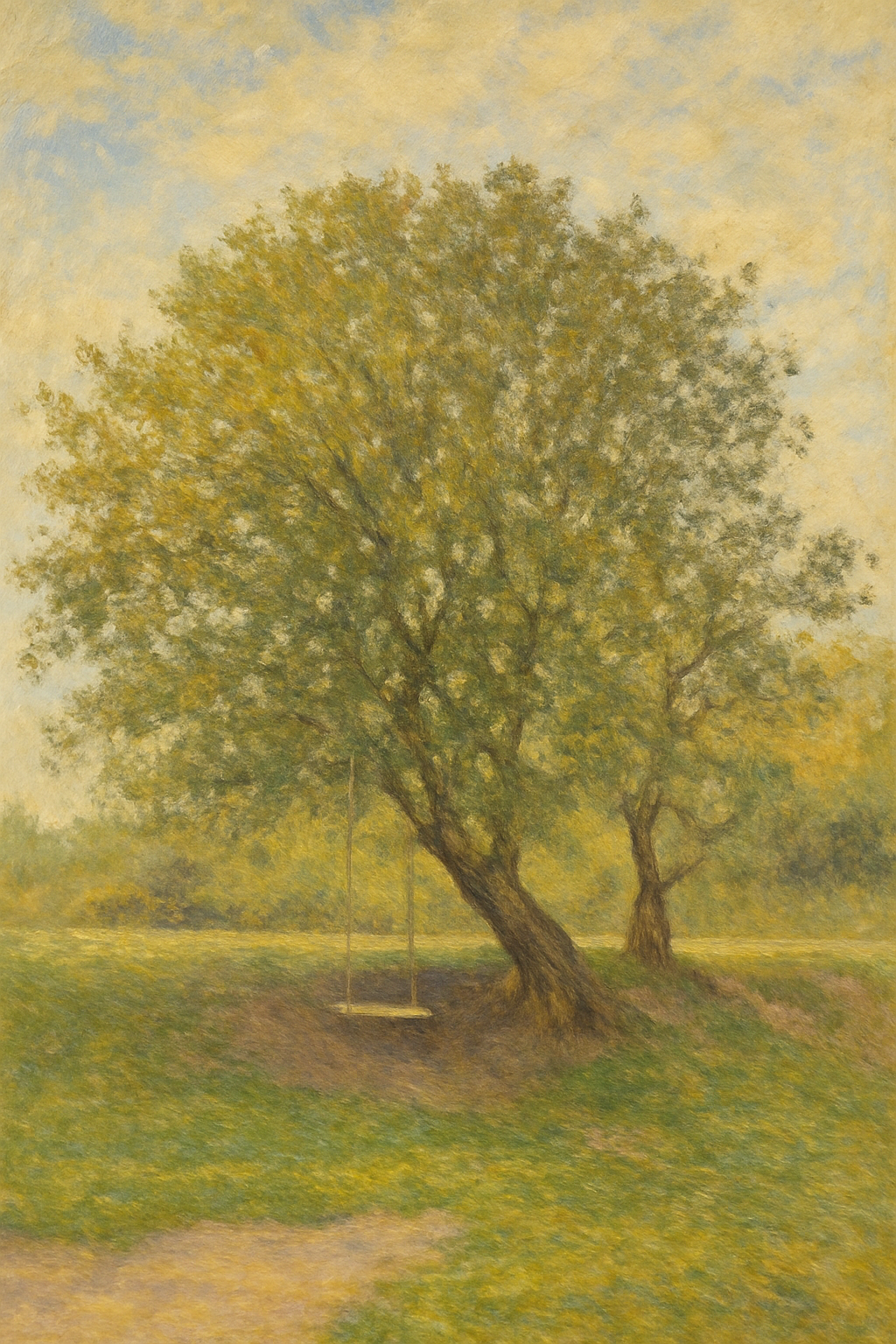 Footpath through the grass